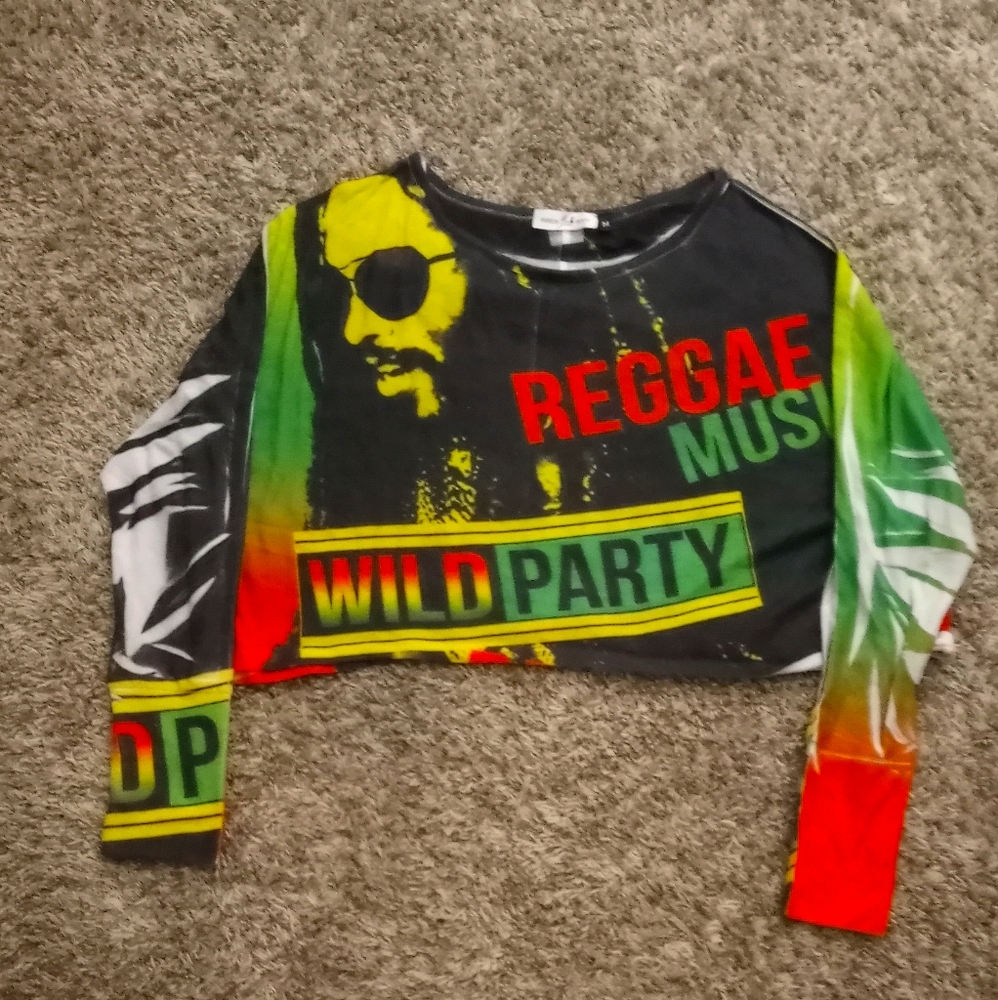 Bob Marley crop top